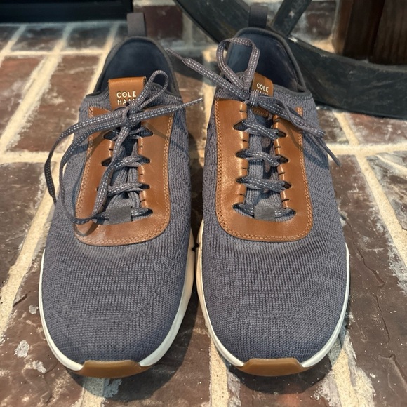 Cole Haan Zerogrand Grand Sport Knit Gray Trainer Mens Sneakers Size 11 M C31441 - Picture 1 of 8